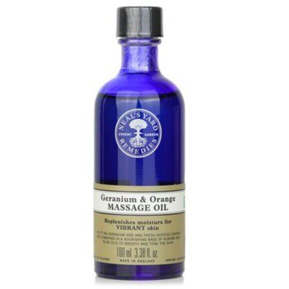 Neal's Yard Remedies Geranium & Orange Massage Oil 3.38oz - Picture 1 of 1